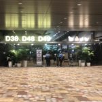 at Changi airport