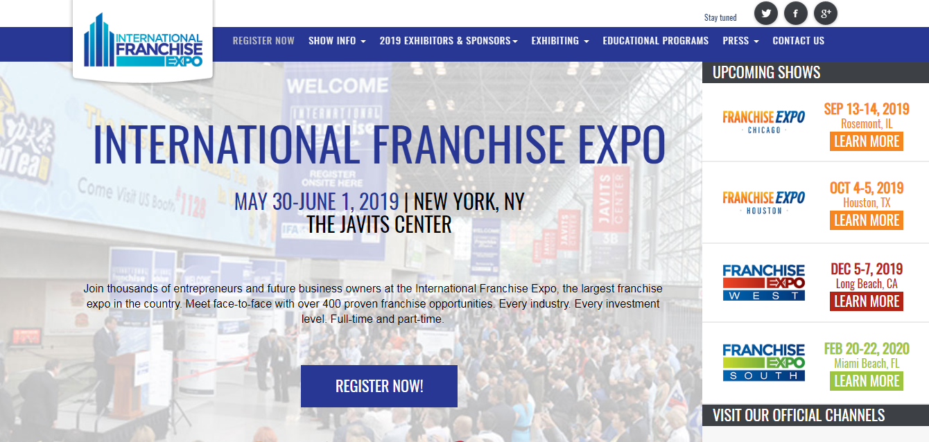 International Franchise Expo In Ny Food S Styleæ ªå¼ä¼ç¤¾